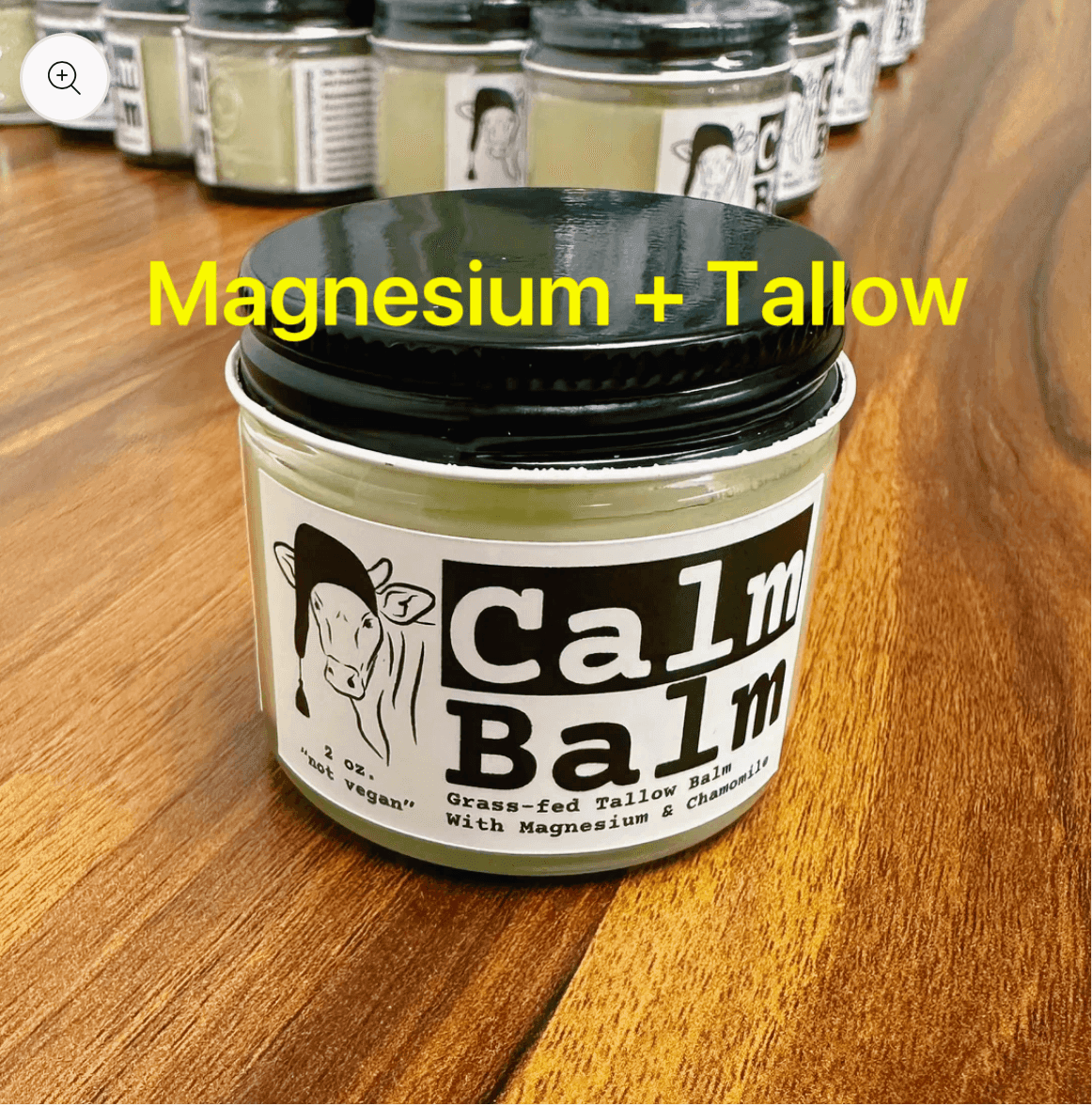 Magnesium and tallow 